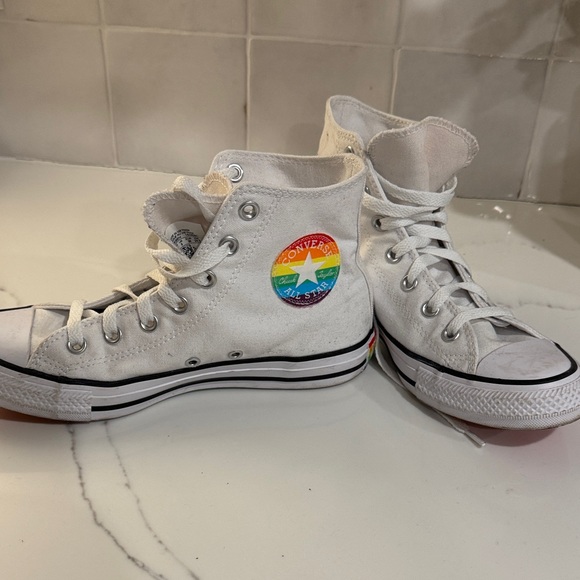 Converse Pride High Tops - Picture 1 of 8